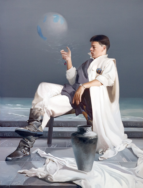 The Earth�, oil on canvas 60 in. x 46 in.-153 cm. x 118 cm.