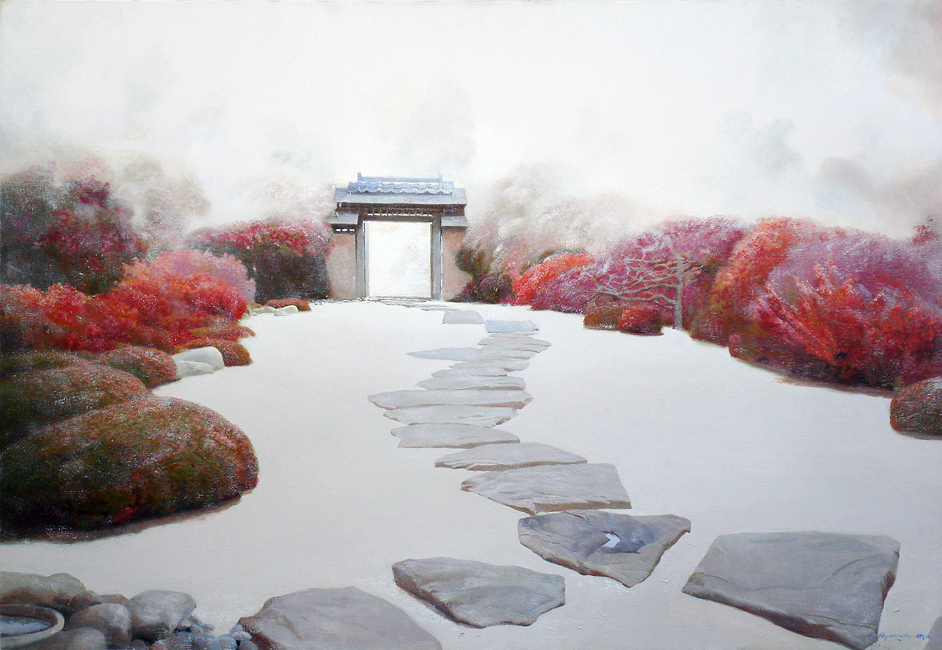 The Gates �, oil on canvas 30"x 44",  76.2cm. x 11.76 cm
